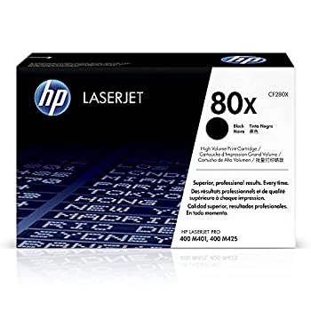 【中古】【インポート品・未当て嵌める】HP NO80XA TONER CARTRIDGE HIGH YIELD BLK