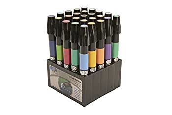 【中古】【輸入品・未使用】(25 Art Director Colours%カンマ% Tabletop Cube) - The Original Chartpak AD Markers%カンマ% Tri-Nib%カンマ% 25 Assorted Art Director Colours in T|スカイマーケットプラス