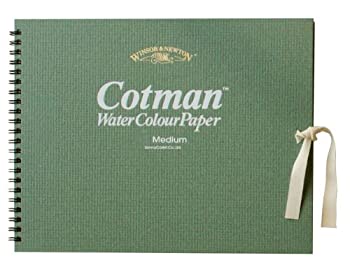 【中古】【輸入品・未使用】ウィンザー&ニュートン コットマン スケッチブック 中目 F3 273x220mm (18枚) 5,390円