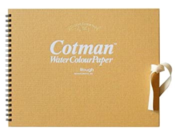 【中古】【輸入品・未使用】ウィンザー&ニュートン コットマン スケッチブック 粗目 F2 240x190mm (18枚)