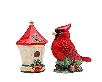 【中古】【輸入品・未使用】Cosmos Gifts 10467 Cardinal with House Salt and Pepper Set%ｶﾝﾏ% 5.4cm