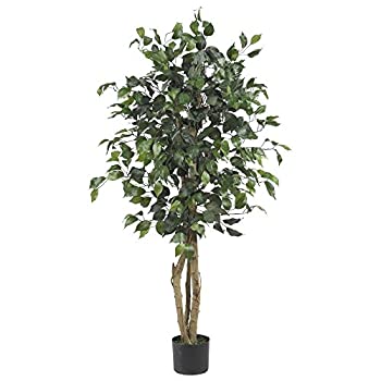 【中古】【輸入品・未使用】Home Accent 4' Ficus Silk Tree Green [並行輸入品]｜スカイマーケットプラス