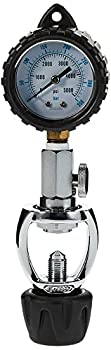 【中古】【輸入品・未使用】Scuba Choice スキューバダイビング ヨーク式タンクチェッカー検圧計 5000 PSI 350 BAR (並行輸入)