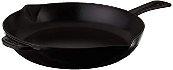【中古】【インポート品・未当てはめる】(Matte Black) - Staub 25.4糎 Matte Black Skillet