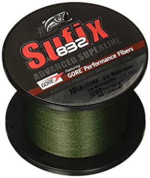 【中古】【インポート品・未当て嵌める】(9.1kg%ｶﾝﾏ% Green) - Sufix 832 Braid Line-1200 Yards