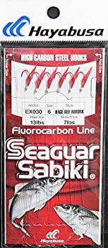 【中古】【インポート品・未当て嵌める】Hayabusa EX030-6 Sabiki Seaguar Red