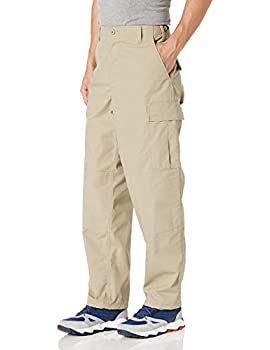 【中古】【輸入品・未使用】TRU-SPEC メンズ ポリエステルコットンリップストップ BDU パンツ S ベージュ