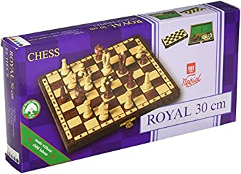 【中古】【輸入品・未使用】Wegiel 木製チェスセット ロイヤル 30cm [並行輸入品] 11,882円