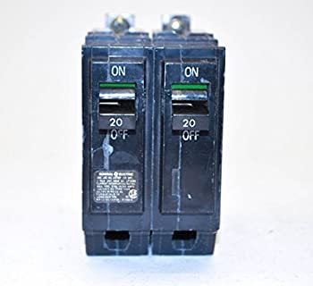 【中古】【インポート品・未当て嵌める】General Electric GE Industrial THQB2120 2極 20アンペア 120/240V ボルトオン電気回路ブレーカー 色つや