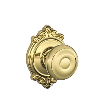 【中古】【輸入品・未使用】Schlage ブルックシャーコレクション ジョージアン パッセージノブ F10-GEO-BRK 1 29,139円