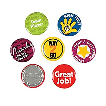 【中古】【輸入品・未使用】Fun Express 認識 ミニボタン (48ピース)