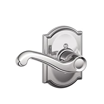 【中古】【輸入品・未使用】Flair 左利き用レバー キャメロットトリム非回転ロック付き ブライトクローム (F170 FLA 625 CAM LH)