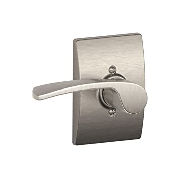 【中古】【輸入品・未使用】Schlage メラーノ 左手 装飾トリムレバー Left-Handed F170 MER 619 CEN LH 1｜スカイマーケットプラス