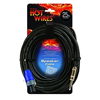【中古】【輸入品・未使用】HOTWIRES SP14-25SQ （25feet／約7.6m） スピーカーケーブル (ホットワイアーズ) 15,511円