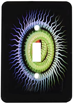 【中古】【輸入品・未使用】3drose LSP _ 27627?_ 1?SurrealグリーンレッドブルーFiery Sci Fi Eye onブラック背景Single切り替えスイッチ｜スカイマーケットプラス
