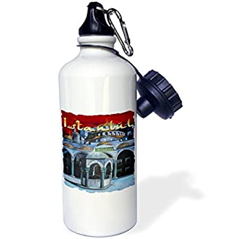 【中古】【インポート品・未当て嵌める】3dRose wb_28218_1 Argentina Flag Sports Water Bottle%ｶﾝﾏ% 21 薬局衡オンス%ｶﾝﾏ% White by 3dRose [並行輸入品]