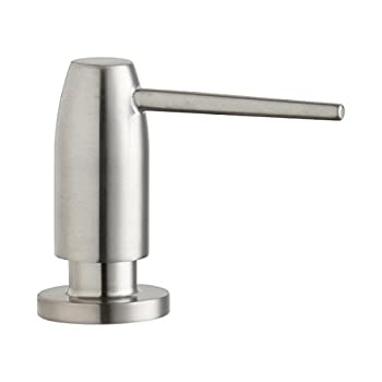【中古】【インポート品・未当て嵌める】Elkay LK325LS Lustrous Steel Soap/Lotion Dispenser by Elkay その他-インテリア・寝具・収納