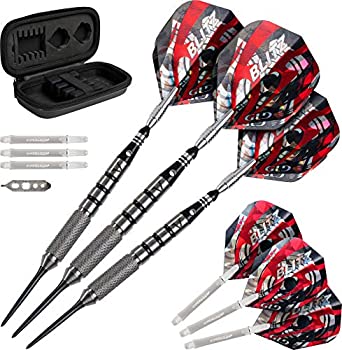 【中古】【輸入品・未使用】[バイパー]Viper by GLD Products Viper Blitz 95% Tungsten Steel Tip Darts with Storage/Travel Case%ｶﾝﾏ% 24 Grams 23-2724-24 [並行輸入品]