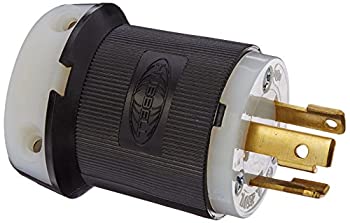 【中古】【輸入品・未使用】Hubbell HBL2621 Locking Plug%ｶﾝﾏ% 30 amp%ｶﾝﾏ% 250V%ｶﾝﾏ% L6-30P%ｶﾝﾏ% Black and White by Hubbell