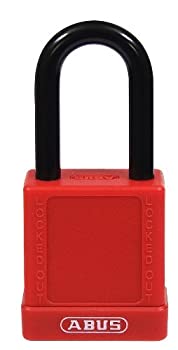 【中古】【輸入品・未使用】ABUS 74/40 KD Safety Lockout Non-Conductive Keyed Different Padlock with 1-1/2-Inch Shackle%ｶﾝﾏ% Red by ABUS｜スカイマーケットプラス
