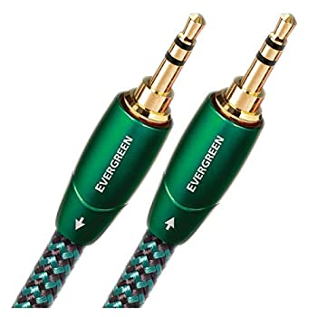 【中古】【輸入品・未使用】AudioQuest Evergreen 3.5mm オス - 3.5mm オス ケーブル - 1.97フィート (0.6m)