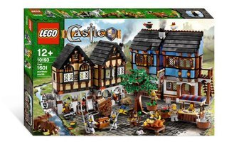 【中古】【インポート品・未当て嵌める】レゴ 城郭建築 中つ世のマーケットヴィレッジ 10193 LEGO 並行輸入品