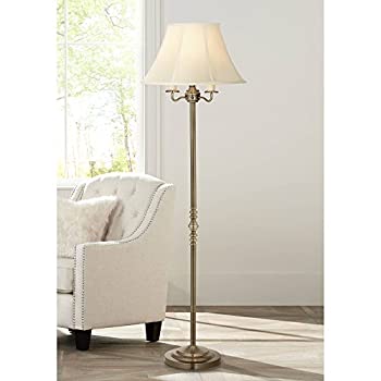 【中古】【輸入品・未使用】Montebello アンティーク真鍮 フロアランプby Regency Hill
