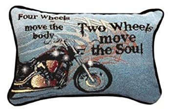 【中古】【輸入品・未使用】Manual 12.5 x 8.5-Inch Decorative Throw Pillow%ｶﾝﾏ% Four Wheels Move The Body by Manual Woodworker [並行輸入品]｜スカイマーケットプラス