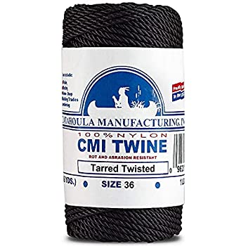【中古】【輸入品・未使用】Catahoula製造no。36?Tarred Twisted銀行ライン、1ポンドスプール(約470フィート)