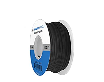 【中古】【輸入品・未使用】ワイヤラップ30?AWGワイヤ、Kynar、、ブラック、1000?ft