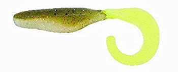 【中古】【輸入品・未使用】(10cm %ｶﾝﾏ% Chicken on a Chain) - Bass Assassin Saltwater Curly Shad-10 Per Bag