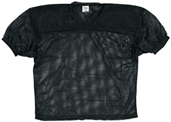 【中古】【輸入品・未使用】(Large/X-Large%ｶﾝﾏ% White) - Markwort Adult Football Porthole Mesh Jersey