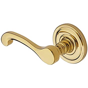 【中古】【輸入品・未使用】Baldwin 5445V.003.LDM Solid Brass Door Lever by Baldwin