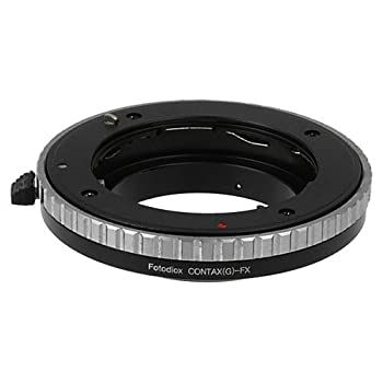 【中古】【輸入品・未使用】Fotodiox レンズマウントアダプター 富士フイルムXマウントカメラ用Contax G SLRレンズに対応