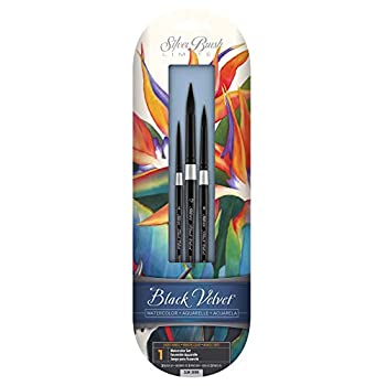 【中古】【輸入品・未使用】Silver Brush SLM-Basic Susan Louise Moyer Basic Silk Painting Watercolor Set%ｶﾝﾏ% 3 Per Pack by Silver Brush Limited