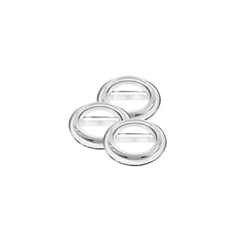 【中古】【輸入品・未使用】(clear) - Lucite Piano Caster Cups%ｶﾝﾏ% Clear%ｶﾝﾏ% Set of 3 for Grand Pianos - Virtually Indestructible