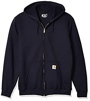 【中古】【輸入品・未使用】Carhartt Men Big \u0026 Tall Midweight Sweatshirt Hooded Zip Front Original Fit%ｶﾝﾏ%New Navy%ｶﾝﾏ%XXXX-Large