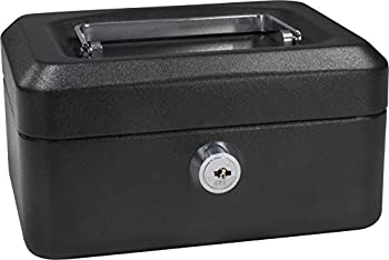 【中古】【輸入品・未使用】BARSKA 6インチキャッシュボックス キーロック付き