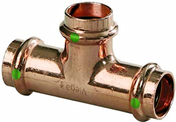 【中古】【輸入品・未使用】Viega ProPressゼロLead銅Tee with 2インチby 2インチby 1???1?/ 2インチP X P X P 1 Pack 77482 1