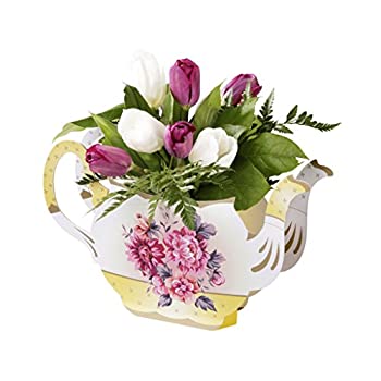 【中古】【輸入品・未使用】cotta TT ケーキボックス/フラワー (2枚入) ピンク、白 袋サイズ:約16cm&times;16cm&times;7.5cm 88408 2枚入｜スカイマーケットプラス