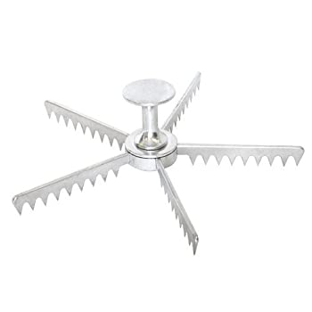 【中古】【輸入品・未使用】Royal Industries Pie Marker%ｶﾝﾏ% Metal%ｶﾝﾏ% Stainless Steel%ｶﾝﾏ% 5 Slice%ｶﾝﾏ% 31 lbs%ｶﾝﾏ% Silver by Royal Industries