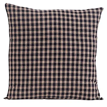 【中古】【輸入品・未使用】VHC Brands Bingham Star生地 ユーロシャム 26x26 カントリー寝具アクセサリー ソフトブラックとタン