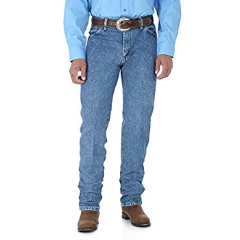 【中古】【輸入品・未使用】ラングラー メンズ George Strait カウボーイカット オリジナルフィットジーンズ カラー: ブルー