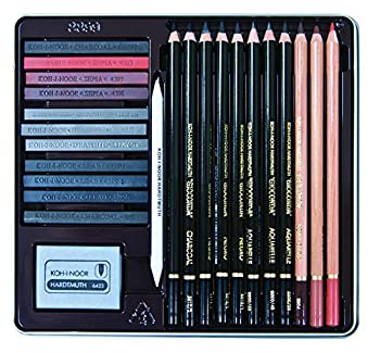 【中古】【輸入品・未使用】(24 Piece Set%ｶﾝﾏ% Packed in Tin and Blister Carded) - KOH-I-NOOR Gioconda 24 Piece Art Aet (8899.OT)