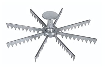 【中古】【輸入品・未使用】Browne Foodservice 8406 Cast Aluminium Pie Marker with Polished Finish%ｶﾝﾏ% 6-Cut