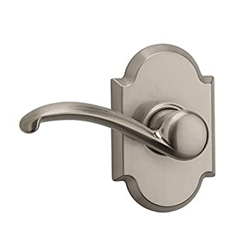 【中古】【輸入品・未使用】Kwikset Austin Left-Handed Half-Dummy Lever in Satin Nickel by Kwikset