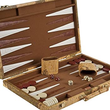 【中古】【輸入品・未使用】United Nations of New York Backgammon Set 46cm
