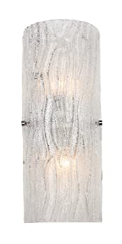 【中古】【インポート品・未当て嵌める】Brilliance 1-light Bathともし火???クローム完成with Bright Ice瑠璃 2-Light AC1102 1