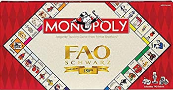 【中古】【輸入品・未使用】Monopoly F.A.O Schwarz 150th Anniversary Edition by Hasbro [並行輸入品]