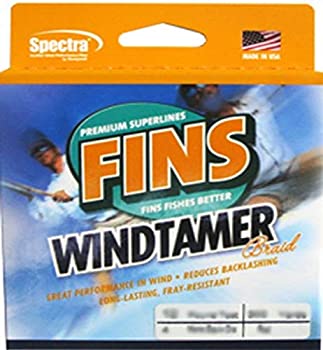 【中古】【輸入品・未使用】(14kg%カンマ% Slate Green) - Fins Spectra 300-Yards Windtamer Fishing Line|スカイマーケットプラス